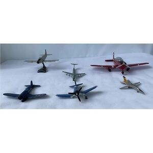 6 - Air Force Diecast Model Airplanes Assorted Scales